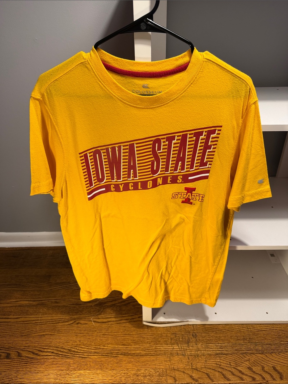 Colosseum Iowa State Cyclones Short-Sleeve Tee - Gold & Red